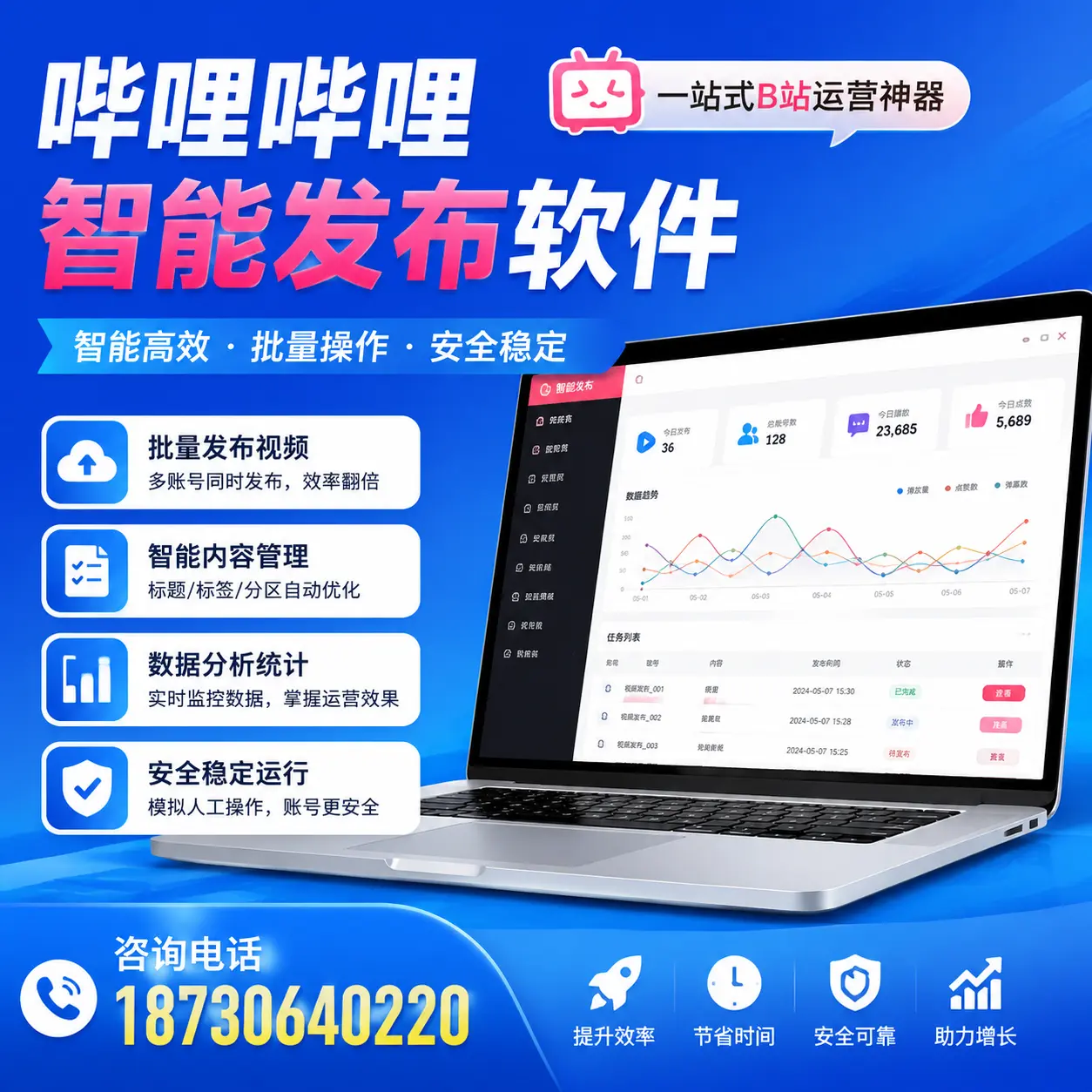 如何通过哔哩哔哩智能发布软件提升 雅安 企业曝光率